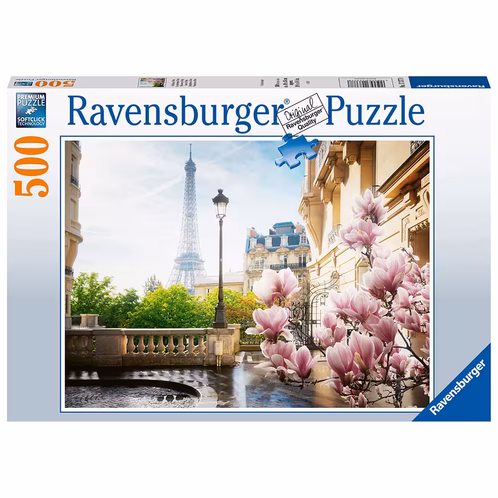 پازل 500 قطعه Ravensburger طرح بهار در پاریس