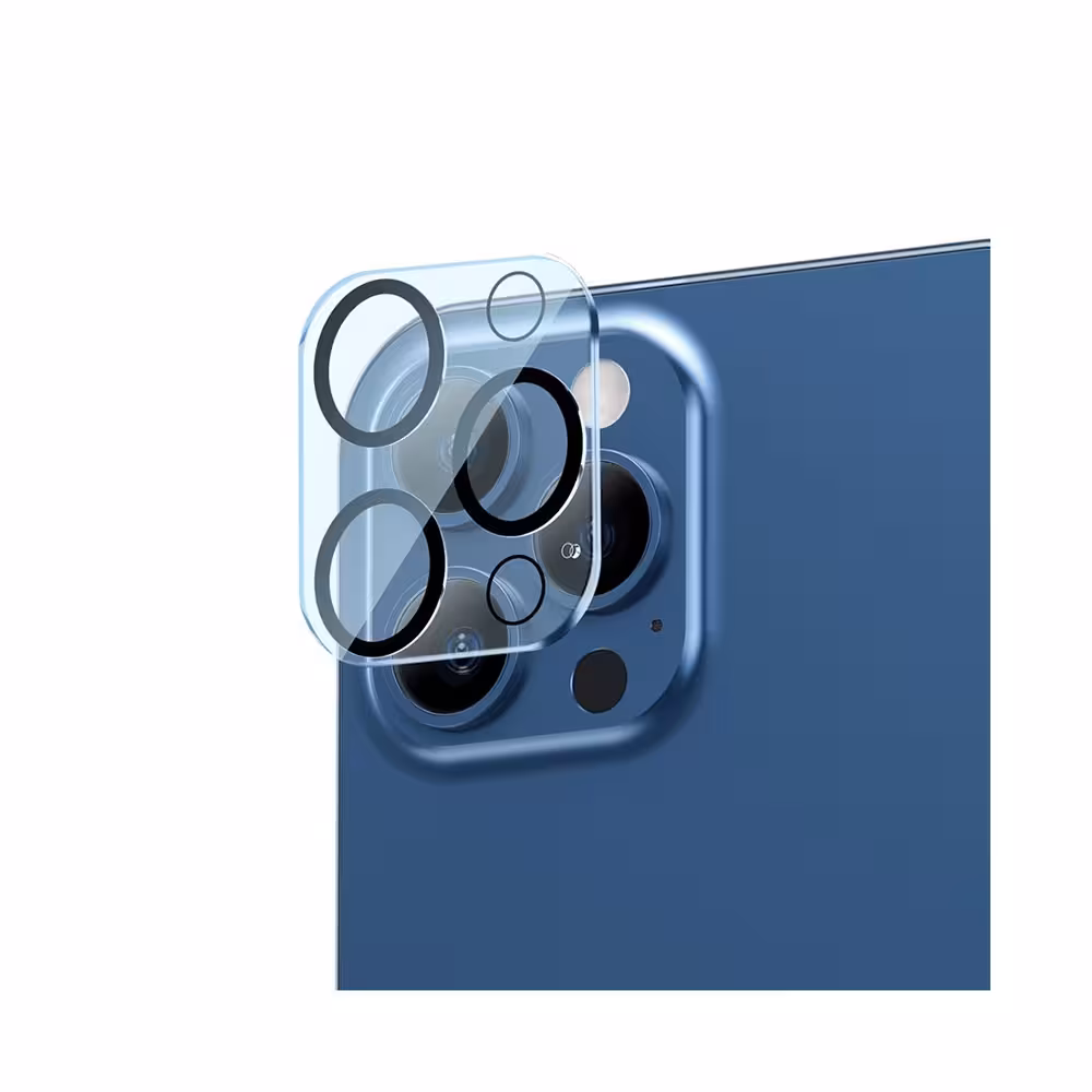 پک 2تایی محافظ لنز دوربین شیشه ای آیفون بیسوس مدل Baseus Camera Lens iPhone 12 Pro SGAPIPH61P-AJT02