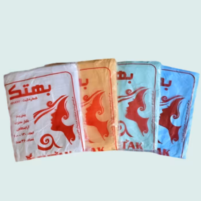 پیشبند یکبارمصرف رنگ بهتک (36عددی)zibaru 