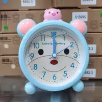 ساعت رومیزی فانتزی زنگدار عروسکی ( زنگ دار ) ساعت فانتزی 16