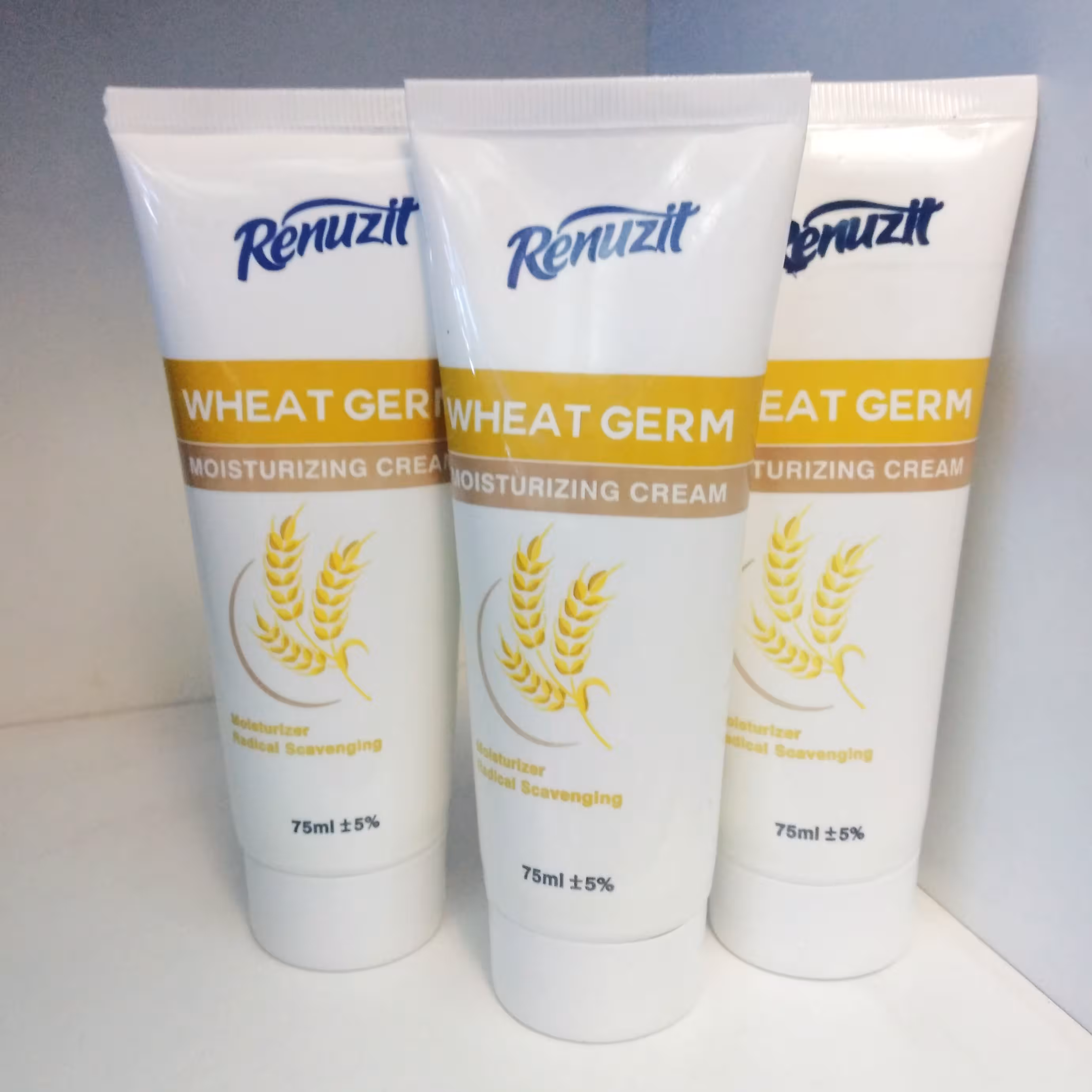 کرم مرطوب کننده رینوزیت مدل جوانه گندم WHEAT GERM حجم 75 میلی لیتر