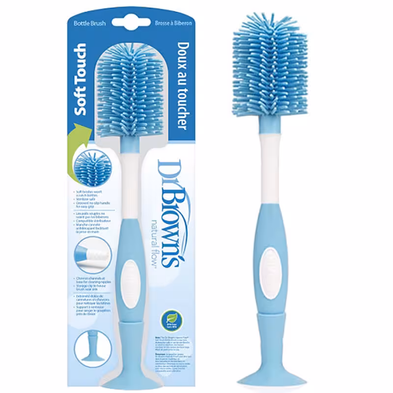 شیشه شور سیلیکونی آبی دکتر براونز مدل AC055