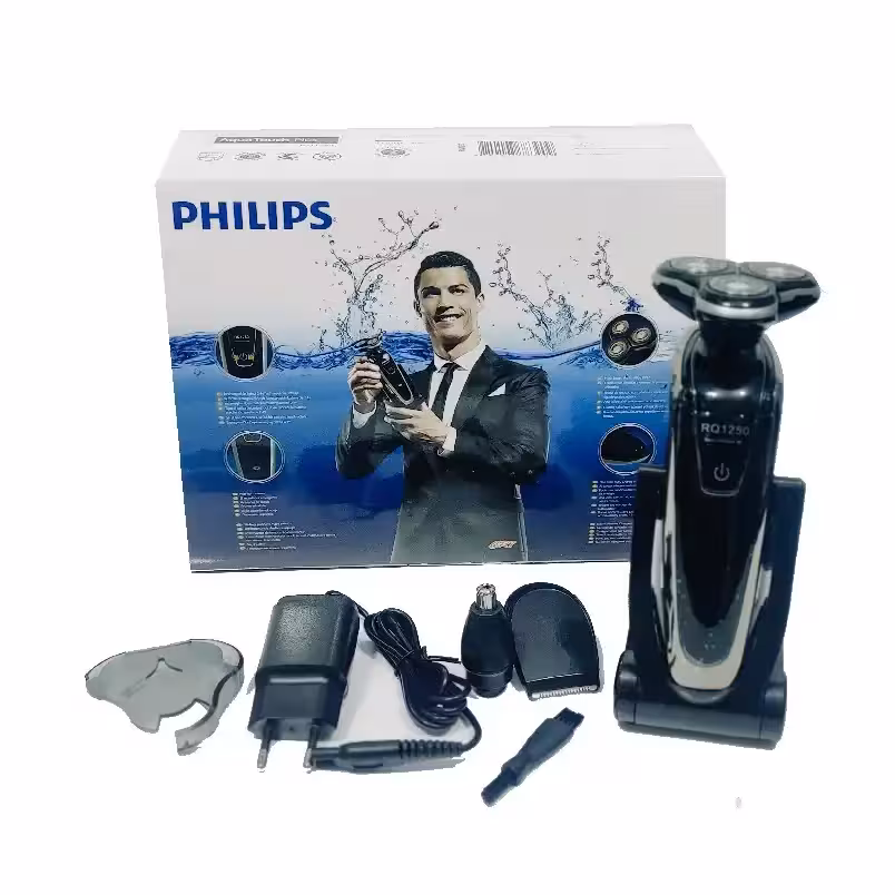ماشین اصلاح صورت ، موزن بینی  و خط زن فیلیپس مدل PHilips RQ-1250
