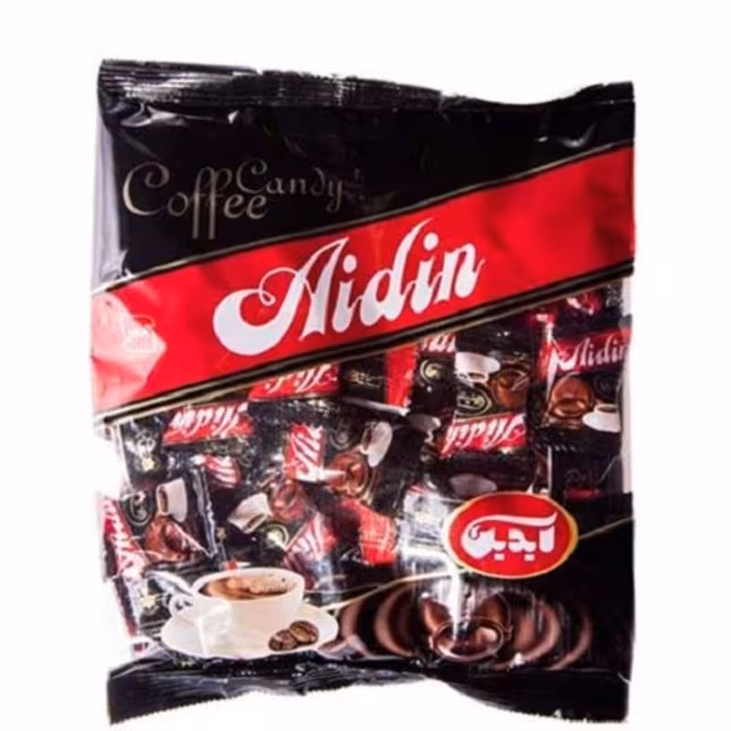 آبنبات مغزدار با طعم قهوه آیدین (300 گرمی) کارون
