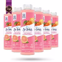6 عدد شامپو بدن سنت ایوز St.Ives مدل لیمو صورتی و پرتقال ماندارین Pink lemon & mandarin orange حجم 650 میلی لیتر   (اورجینال)