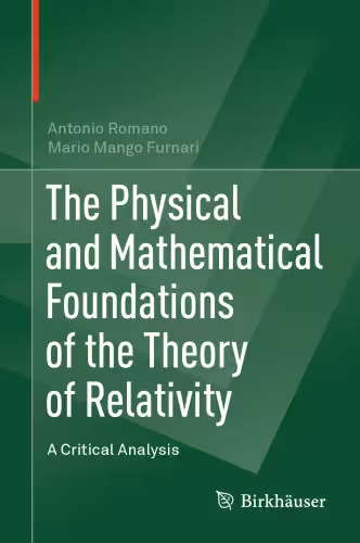 خرید و دانلود نسخه کامل کتاب The Physical and Mathematical Foundations of the Theory of Relativity