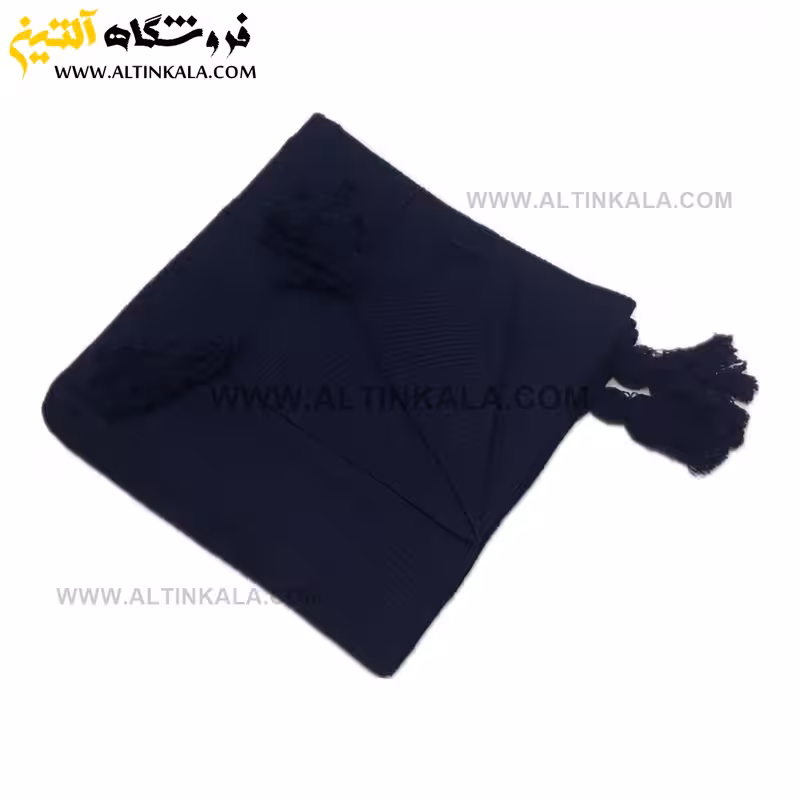 شال مبل بافت اعلاء سایز 200×150 رنگ سرمه ای