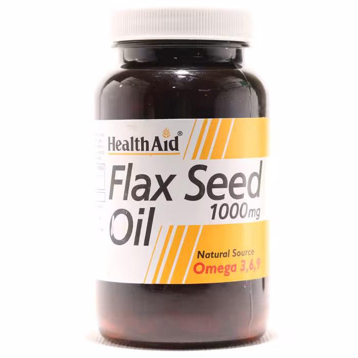 کپسول فلکسید اویل 1000 میلی گرم هلث اید 60 عدد