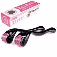 ماساژور مدل درما رولر تیتانیومی Microneedle system دونه ای درمارولر دارای سایز های  1 و 1/5 و  0/5