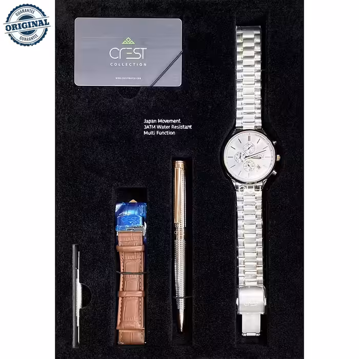 پک ساعت مچی کرست مردانه مدل Crest 9019-2