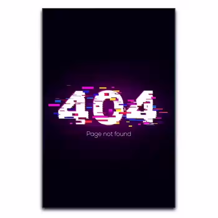 تابلو ارور 404