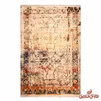 فرش ساوین کد 2091 کرم