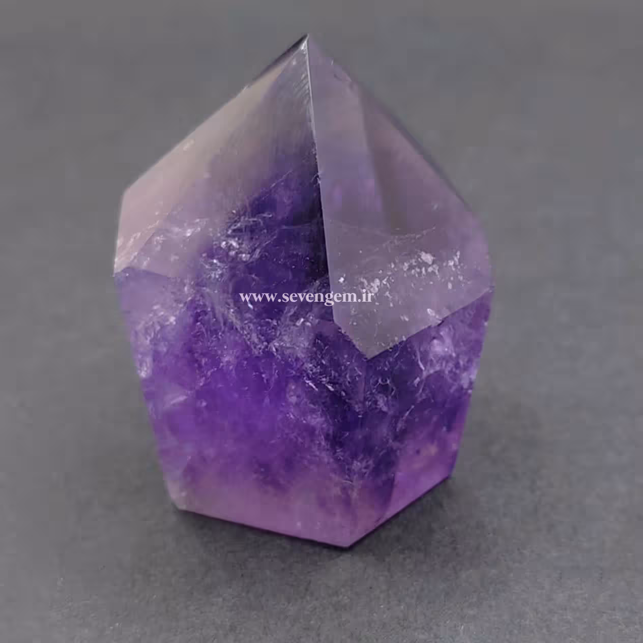 منشور درجه یک سنگ آمتیست اروگوئه (کدA693)