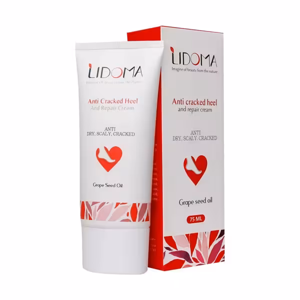 کرم نرم کننده و برطرف کننده ترک پا لیدوما 75 میلیلیتر Lidoma