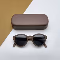 عینک چوبی دست‌ساز میدو مدل O025