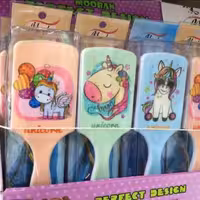 برس سر،شانه سر یونیکورن جذاب،شانه مو