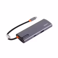 هاب 5 پورت تایپ سی به USB3.0/Type-C الدینیو مدل DS-15U