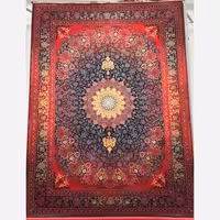 فرش لاکی 1200شانه ماشینی کاشان طرح تابان لاکی زرد 12متری(باارسال رایگان)