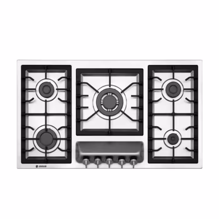 اجاق گاز استیل پنج شعله اسنوا مدل SS19583