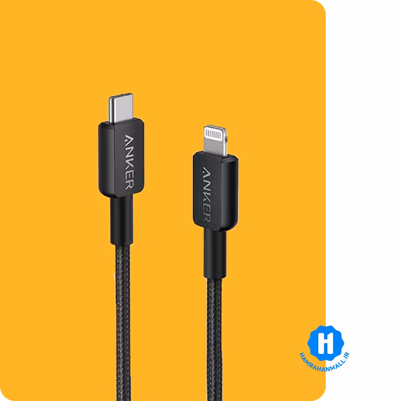 کابل تبدیل USB-C به لایتنینگ انکر مدل A81B6 طول 1.8 متر