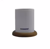 جا قلمی پایه چوبی کرونا