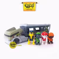 مجموعه سگ های نگهبان Paw jungle truck