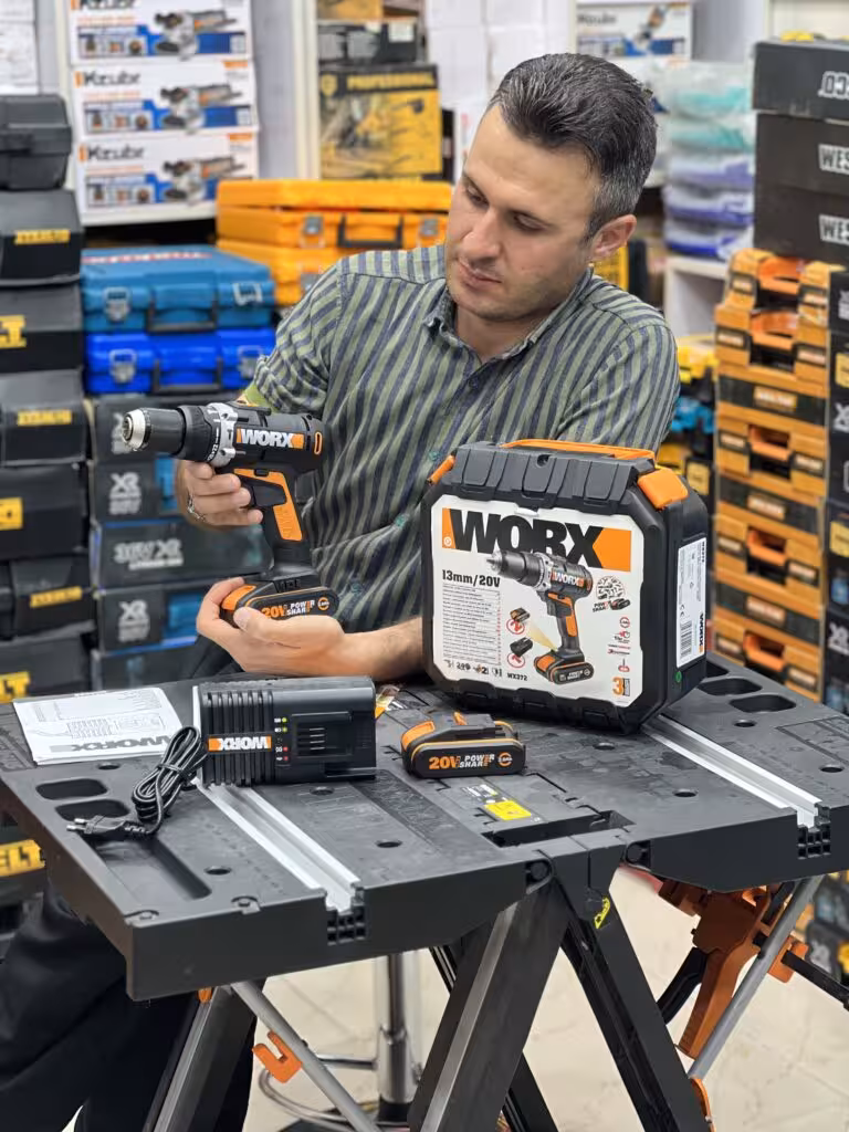 دریل شارژی ورکس مدل WX372