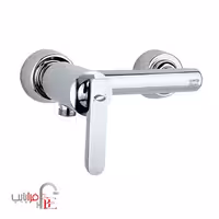 شیر توالت راسان مدل فلورا کروم