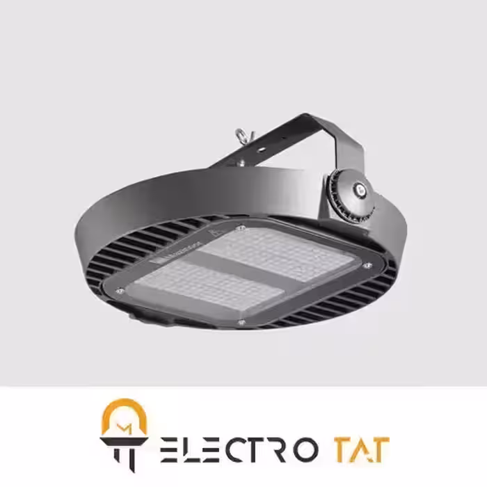 چراغ سقفی ضد نم و غبار روکار مازی نور مدل هركولد طوسی 240 وات