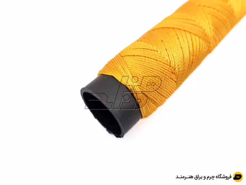 قرقره نخ ابریشم رنگ زرد