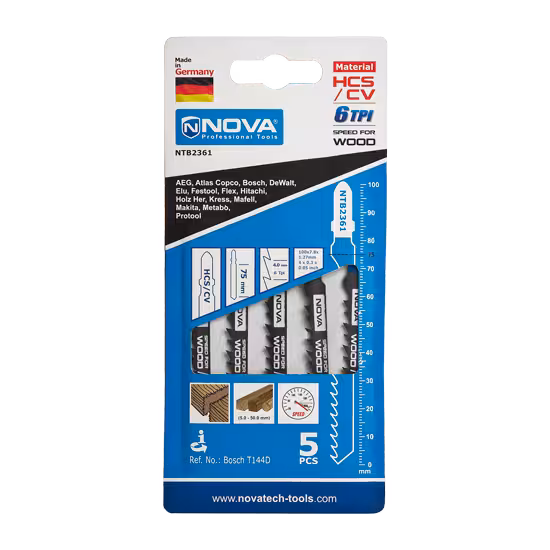 تیغ اره عمودبر مخصوص برش چوب نووا مدل 2361