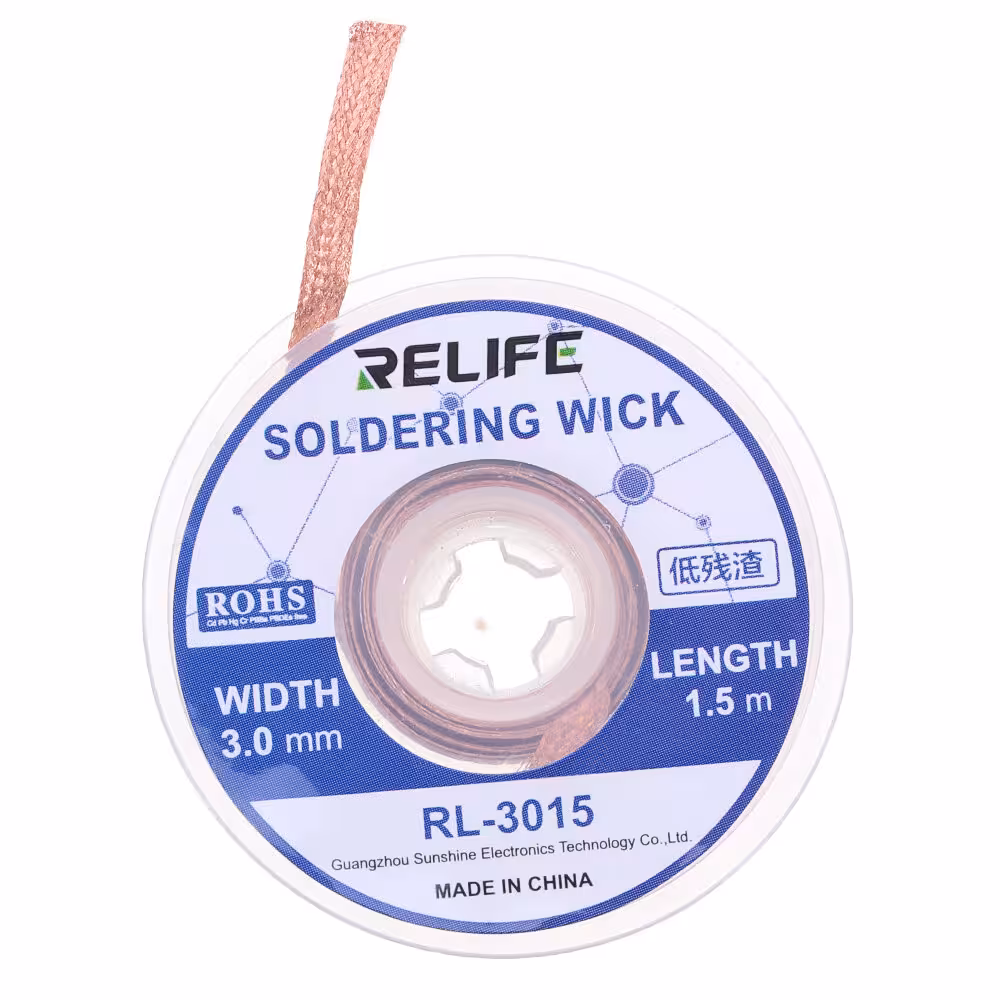 قیمت و خرید سیم قلع جمع کن ریلایف RL-3015 1/5MM