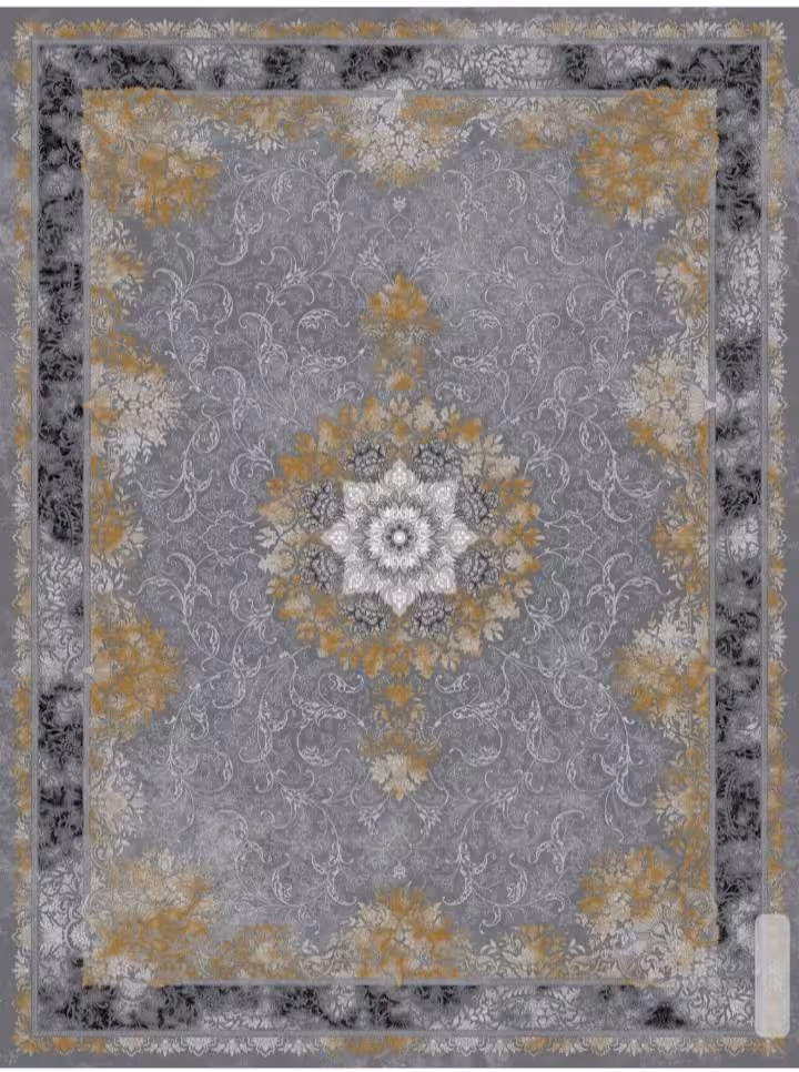 فرش ماشینی کاشان700شانه تراکم 2550صددرصد اکرولیک mg