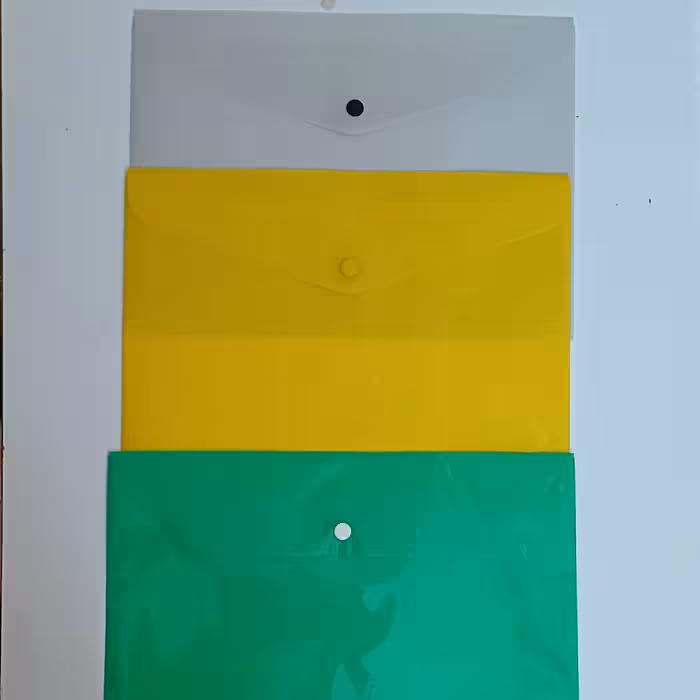 پوشه دکمه دار کیفیت مناسب در چندین رنگ