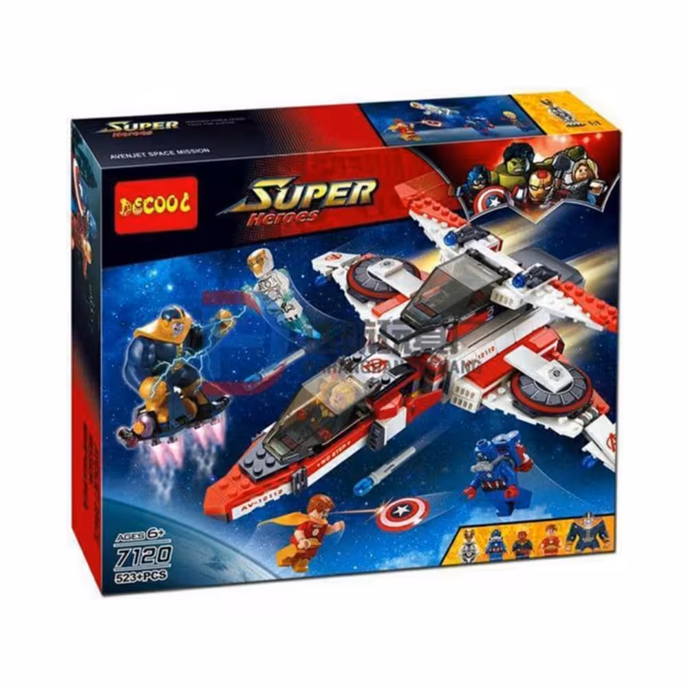 لگو سفینه فضایی از برند دکول Decool Superheroes Lego