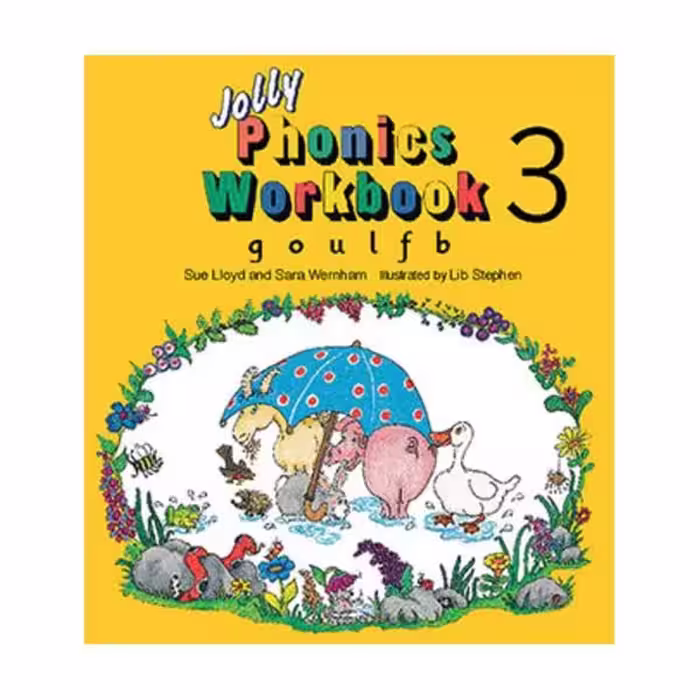 Jolly Phonics WorkBook 3 جولی فونیکس ورک بوک سه