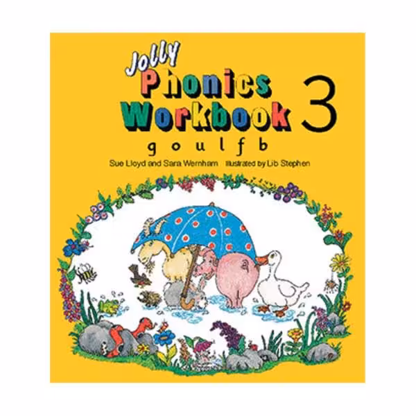 Jolly Phonics WorkBook 3 جولی فونیکس ورک بوک سه