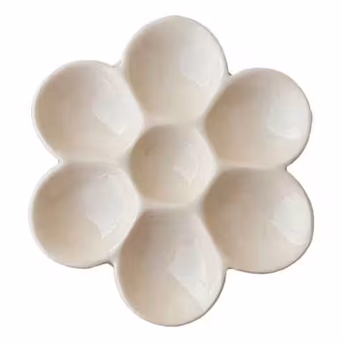 پالت سرامیکی وندا مدل گلبرگ بزرک (7 خانه)