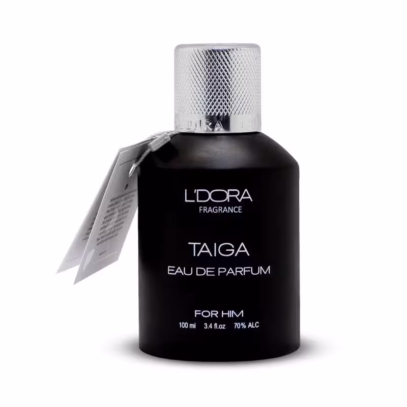 ادوپرفیوم مردانه مدل TAIGA لدورا فرگرنس 100 میلیلیتر L’DORA FRAGRANCE TAIGA EAU DE PARFUM FOR MEN, 100 ml