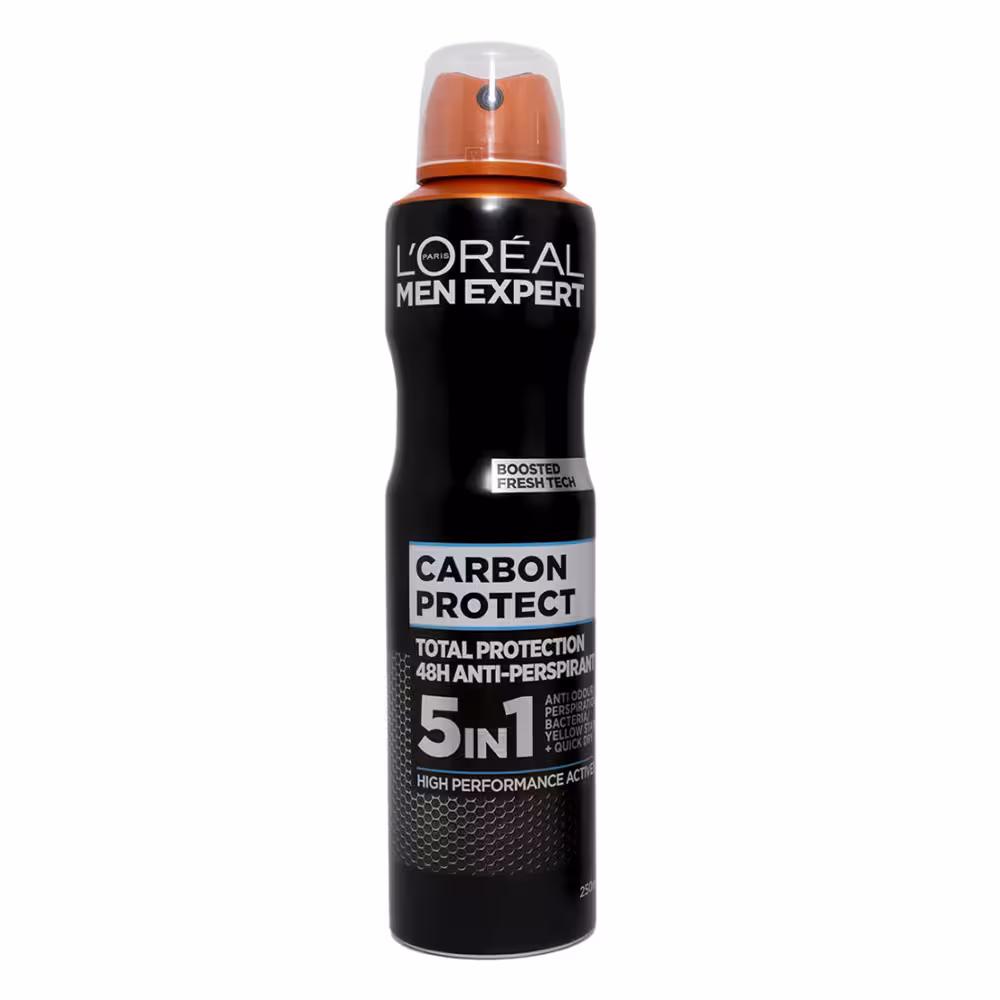 اسپری لورآل Loreal مدل CARBON PROTECT حجم 250 میلی لیتر