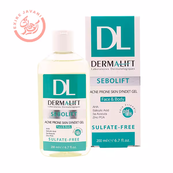 ژل شستشوی غیرصابونی پوست های چرب و جوش دار درمالیفت 200 میل