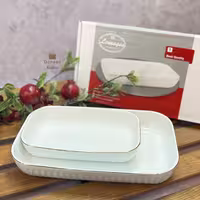 تابه مستطیل چینی لمون
