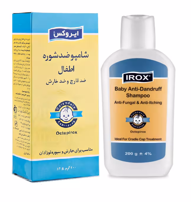 شامپو ضدشوره و ضدقارچ اطفال ایروکس