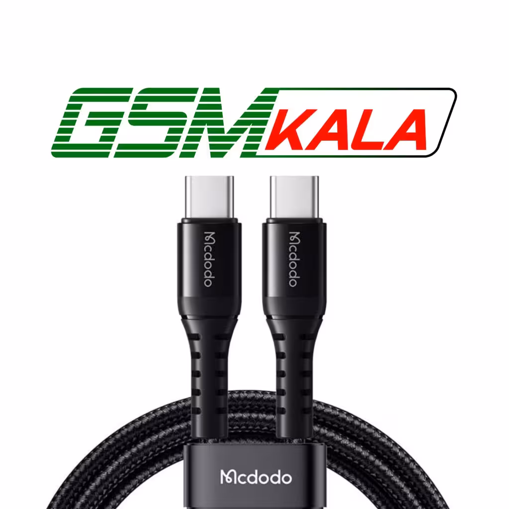 کابل تبدیل فست شارژ Mcdodo CA-564 Type-C to Type-C 3A PD 60W 1m