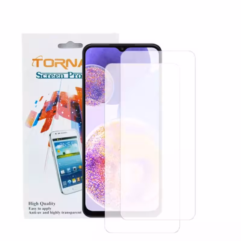 محافظ صفحه نمایش نانوگلس مدل TORNADO مناسب موبایل Galaxy A23 بسته 2 عددی