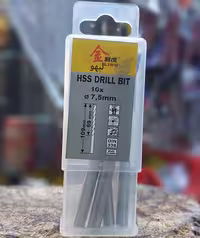 مته 7.5 میلیمتر استیل 1 عددی برند لیهو HSS
