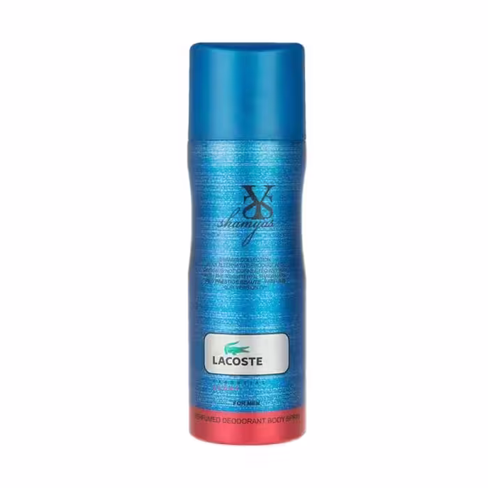اسپری بدن مردانه لاکوست اسنشیال شمیاس SHAMYAS LACOSTE ESSENTIAL 200 ML