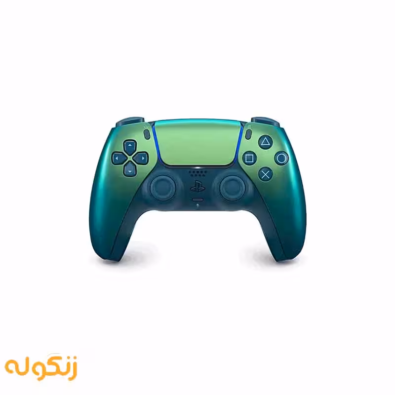 دسته بازی پلی استیشن 5 سونی مدل DualSense رنگ سبز کروم - زنگوله