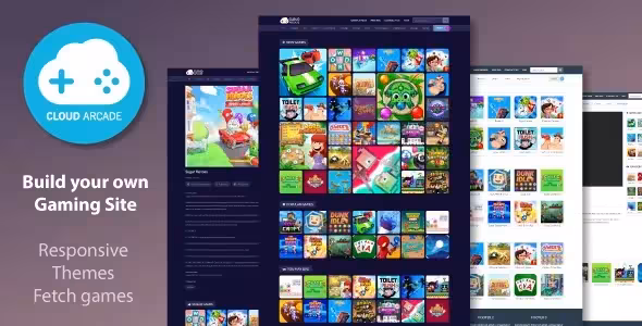 دانلود اسکریپت پرتال HTML5 بازی آنلاین CloudArcade