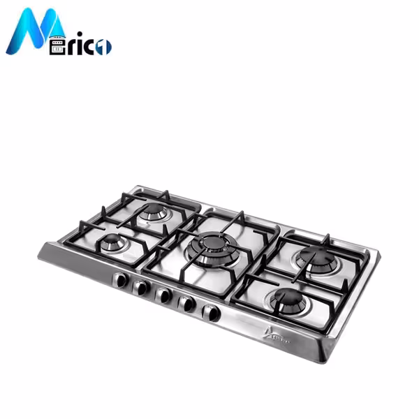 گاز رومیزی اخوان کد v5 پنج شعله استیل